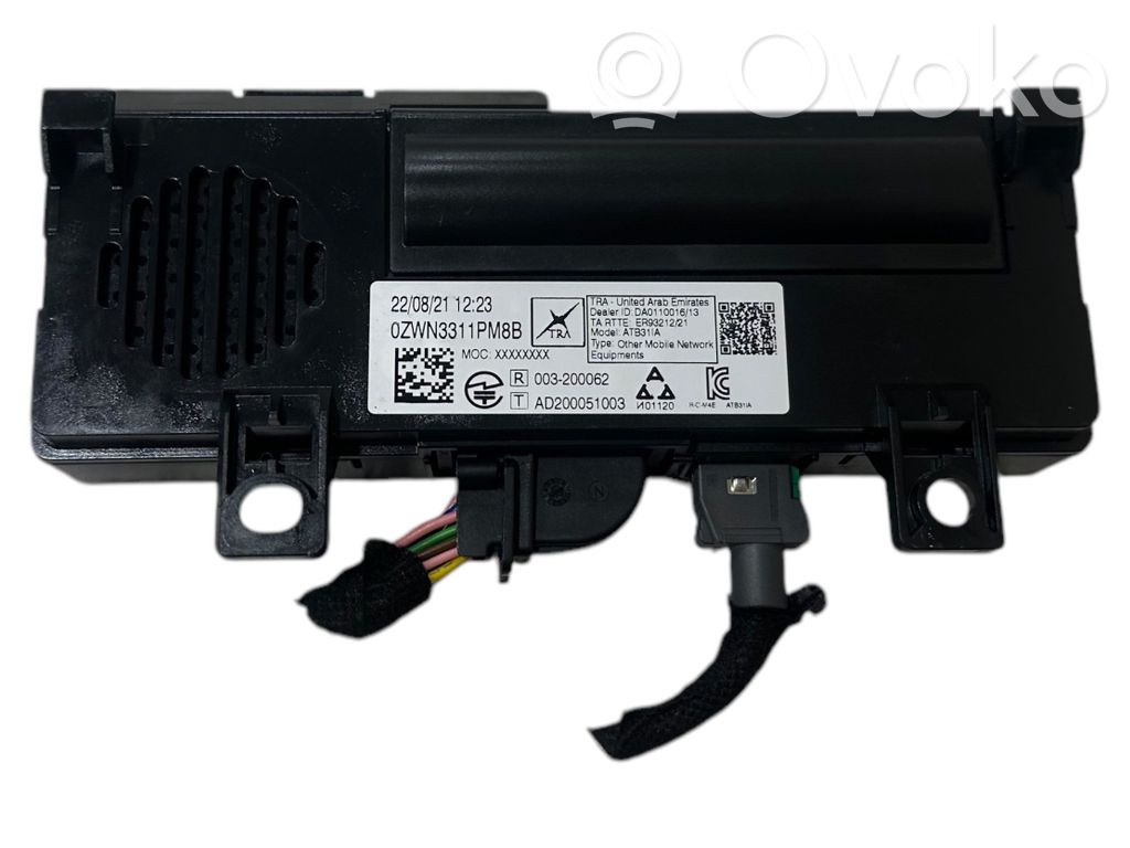 Opel Corsa F Bluetooth control unit module 
