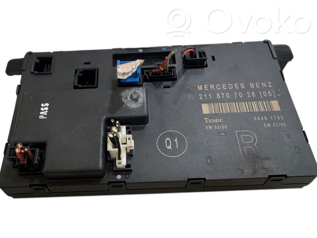 Mercedes-Benz E W211 Door control unit/module 