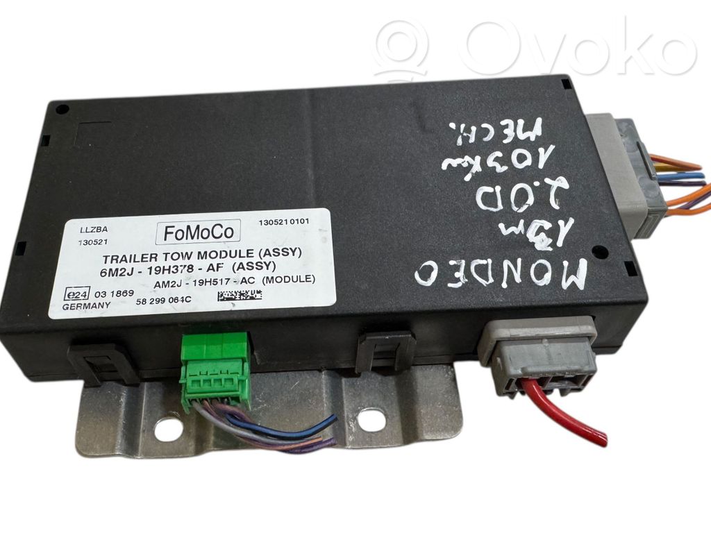 Sterownik / Moduł haka holowniczego   6M2J19H378AF,AM2J19H517AC,58299064C