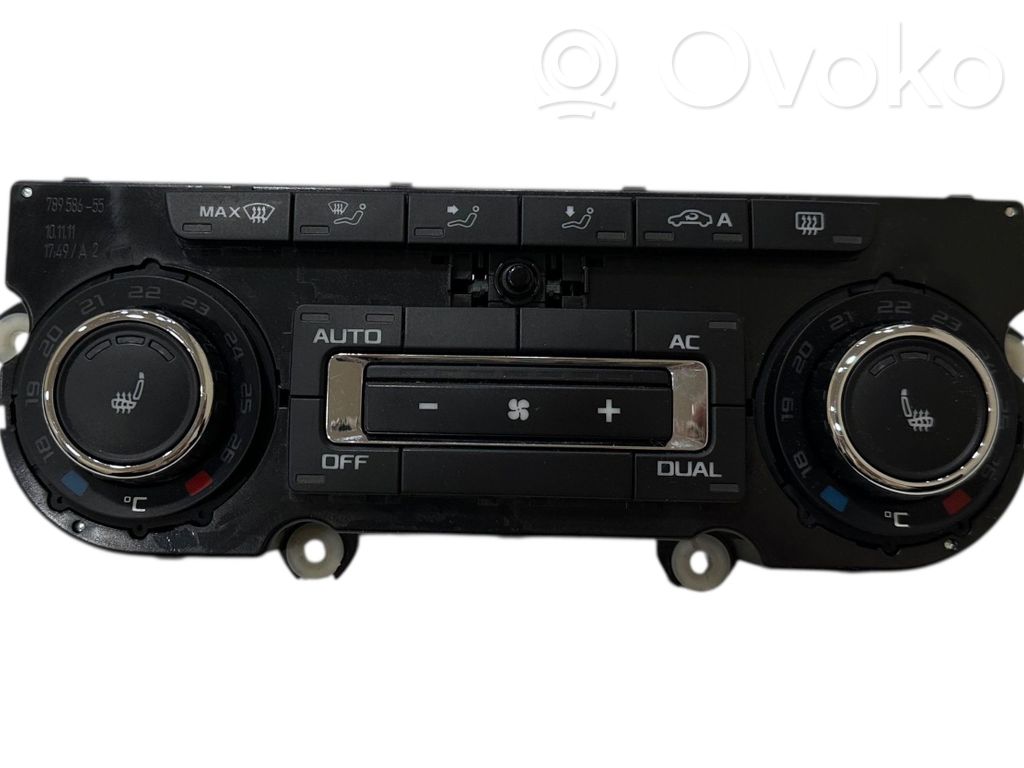 Skoda Octavia Mk2 (1Z) Climate control unit 