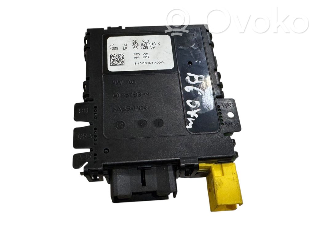 Volkswagen PASSAT B6 Steering angle sensor 