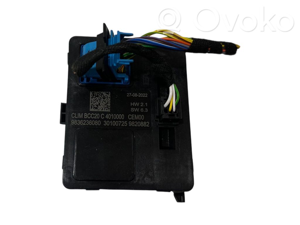 Opel Corsa F Other control units/modules 