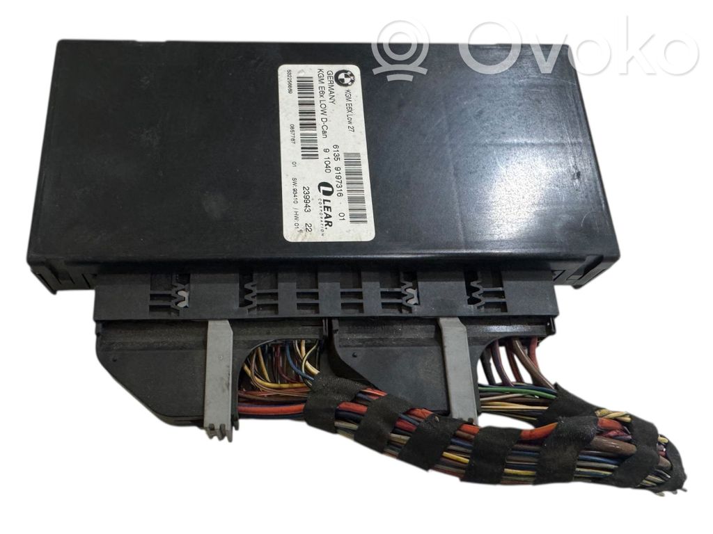 BMW 5 E60 E61 Komforto modulis 