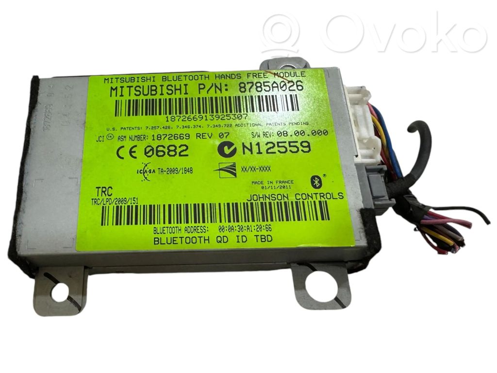 Mitsubishi Outlander Bluetooth control unit module 