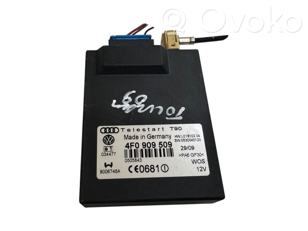 Volkswagen Touran I Auxiliary heating control unit/module 