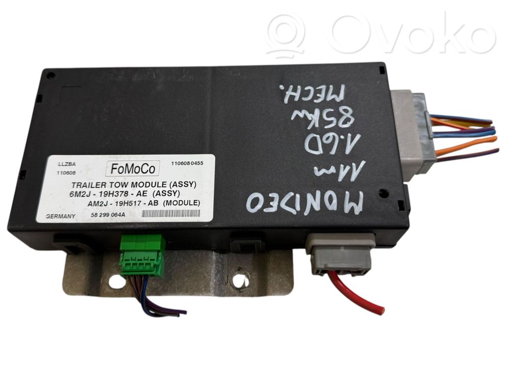 Ford Mondeo MK IV Unidad de control/módulo de la barra de remolque 