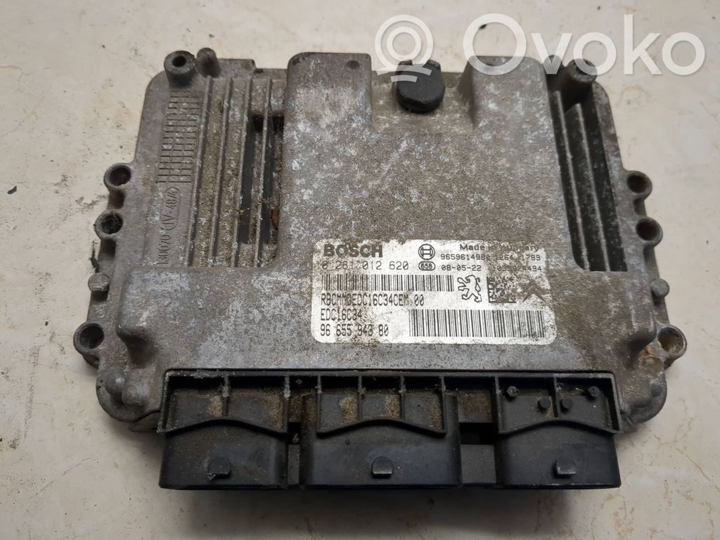 Peugeot 307 Engine control unit/module 