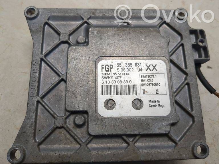 Opel Vectra C Engine control unit/module 
