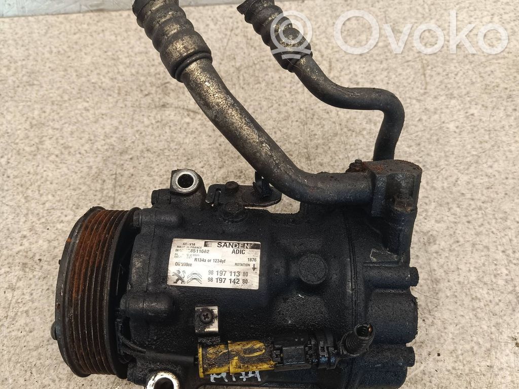 Citroen Relay III Air conditioning (A/C) compressor (pump) 
