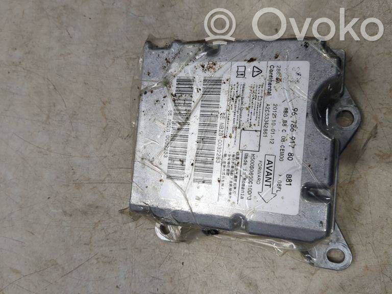 Citroen DS5 Airbag control unit/module 