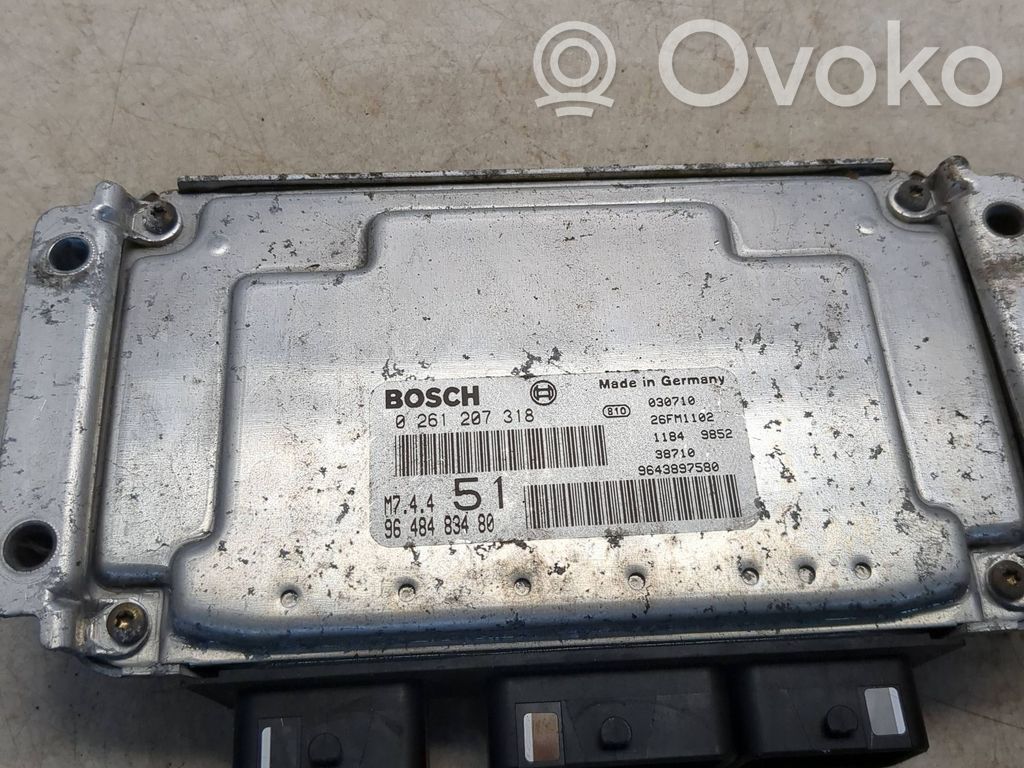 Citroen C4 I Picasso Engine control unit/module 