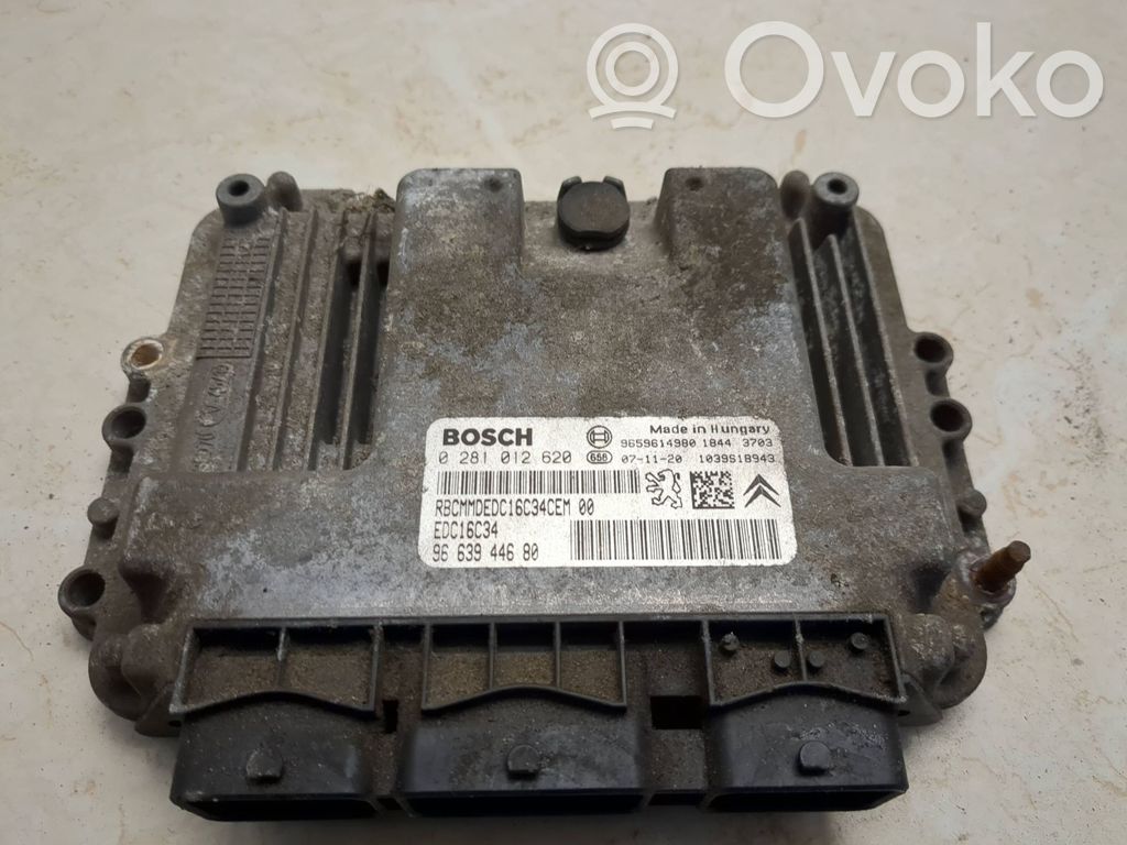 Citroen Berlingo Engine control unit/module 