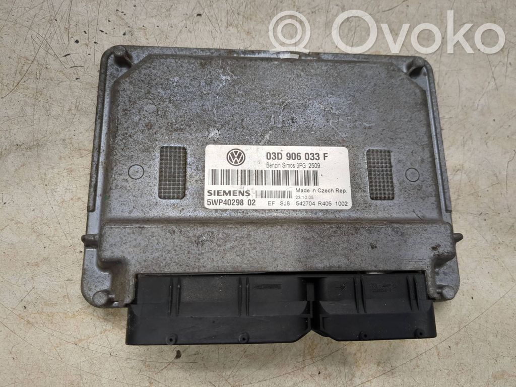 Volkswagen Polo V 6R Engine control unit/module 