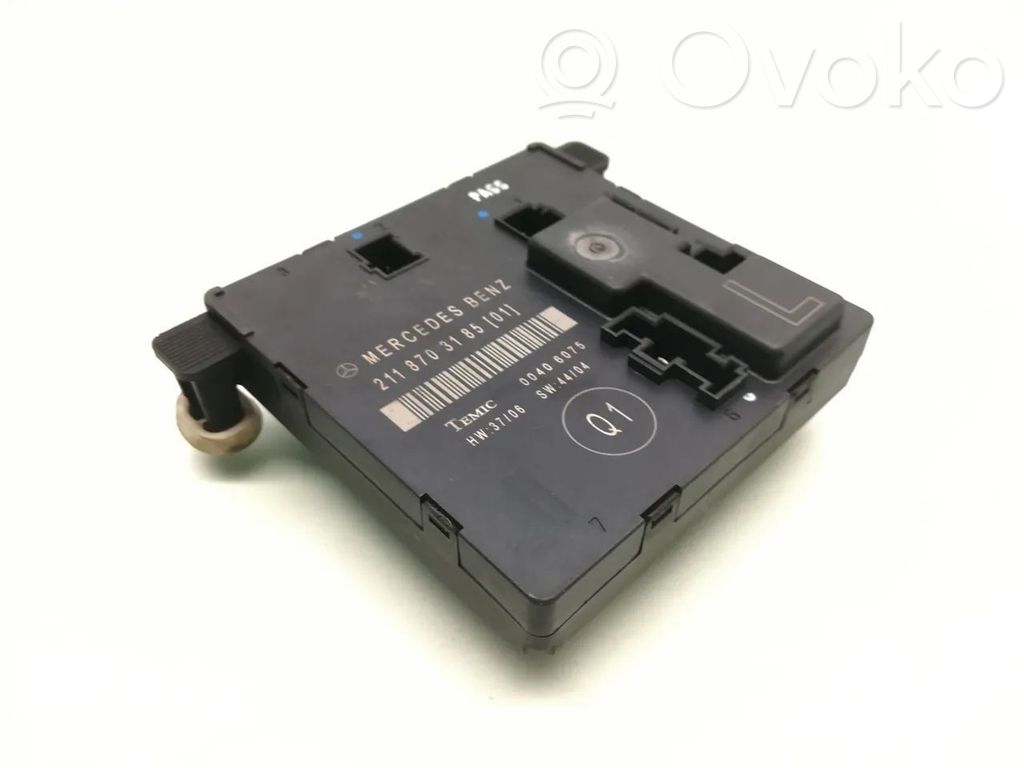 Mercedes-Benz E W211 Door control unit/module 