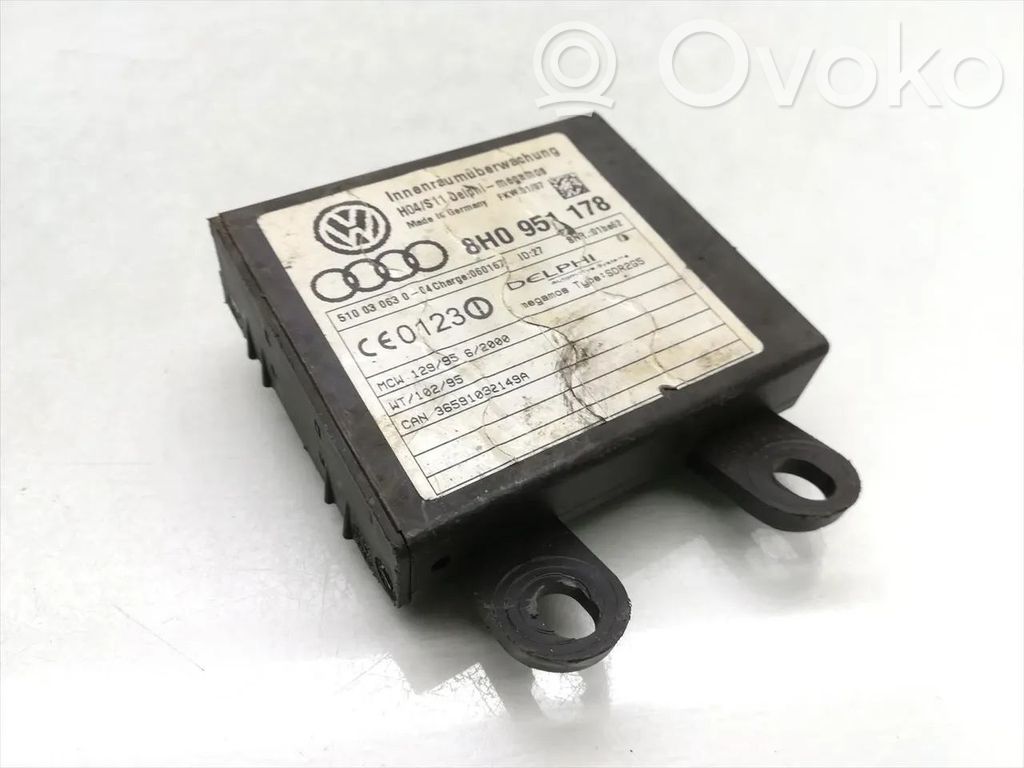 Audi A4 S4 B7 8E 8H Boîtier module alarme 