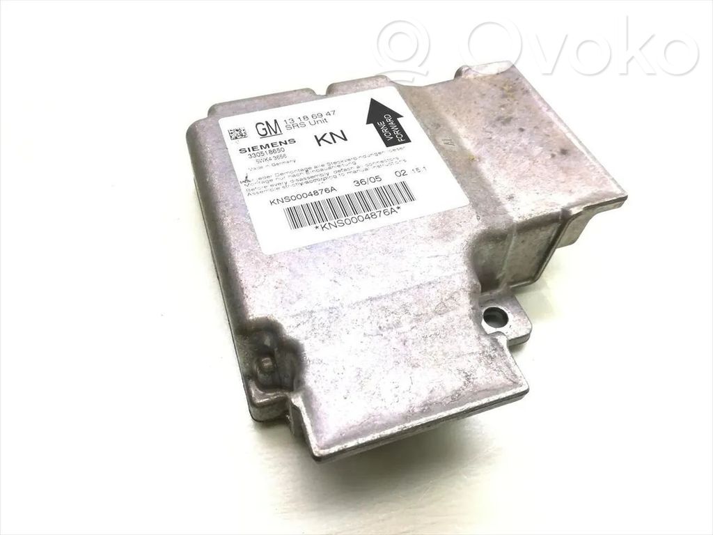 Opel Signum Sterownik / Moduł Airbag 