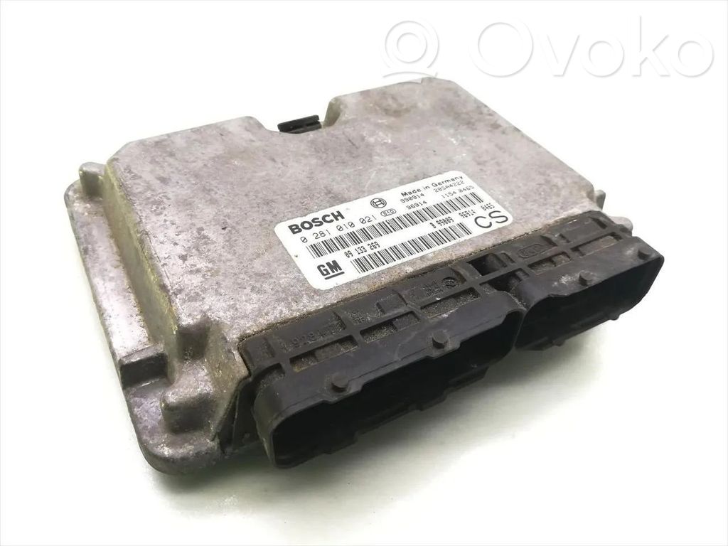 Opel Zafira A Engine control unit/module 