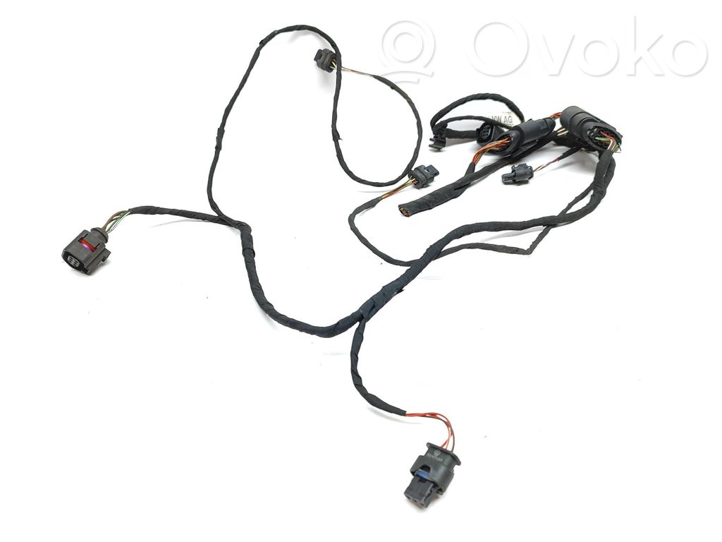 Audi Q7 4L Cableado del sensor de aparcamiento (PDC) 