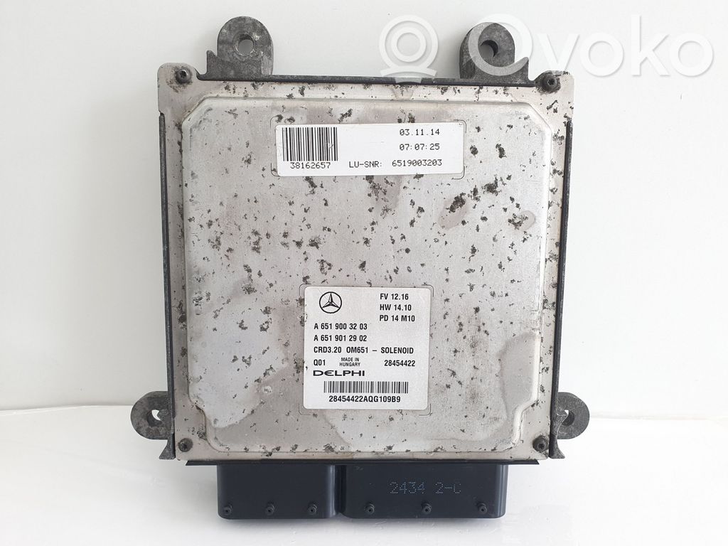 Mercedes-Benz Sprinter W906 Engine control unit/module 
