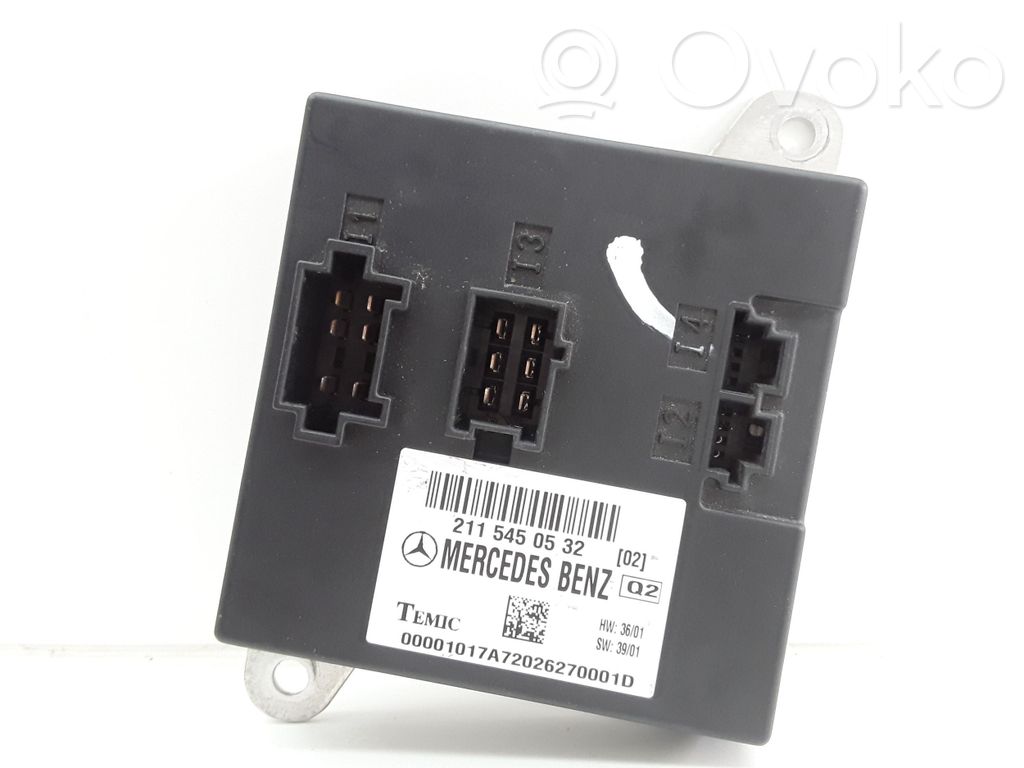 Mercedes-Benz E W211 Other control units/modules 