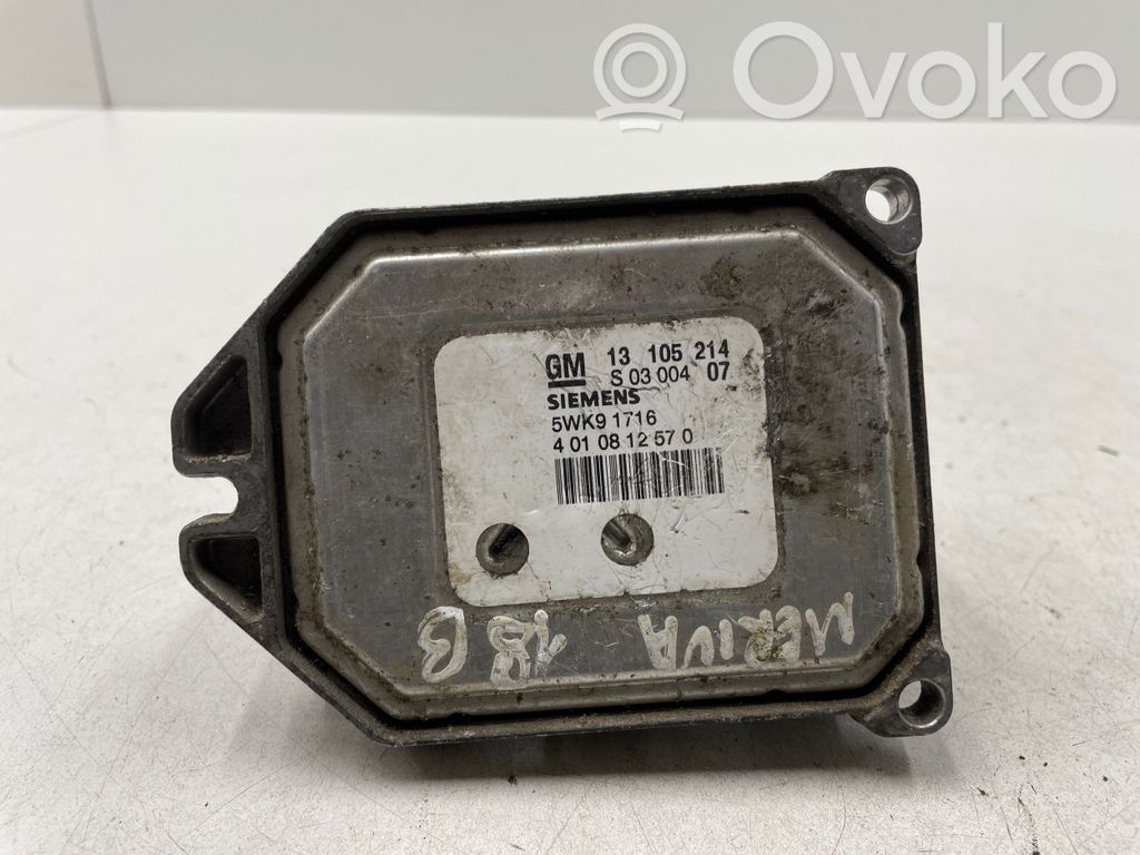 Engine control unit/module   13105214