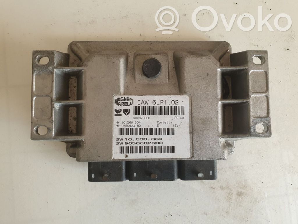 Peugeot 308 Engine control unit/module 