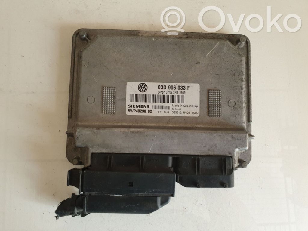 Volkswagen Polo IV 9N3 Engine control unit/module 