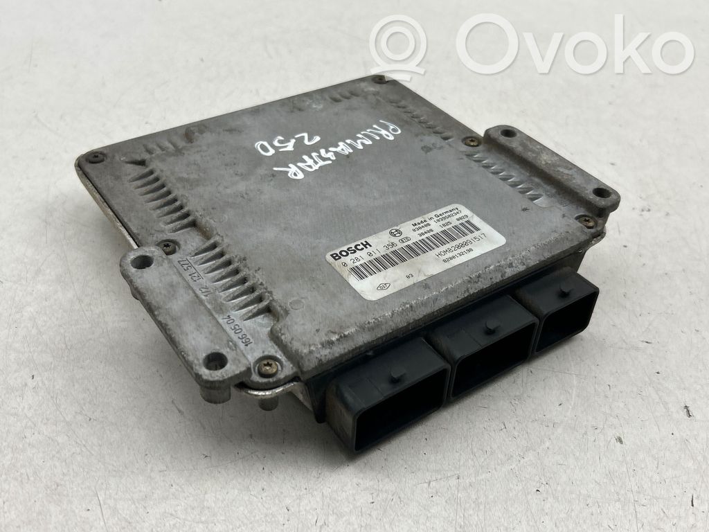 Nissan Primastar Engine control unit/module 