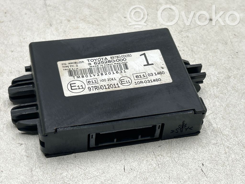 Unidad de control/módulo inmovilizadora   897800D050,625280000,97RI012011