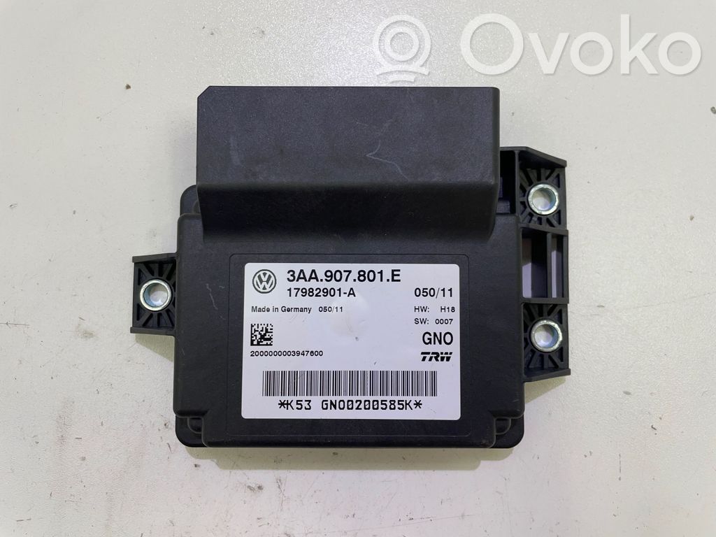 Volkswagen PASSAT B7 Hand brake control module 