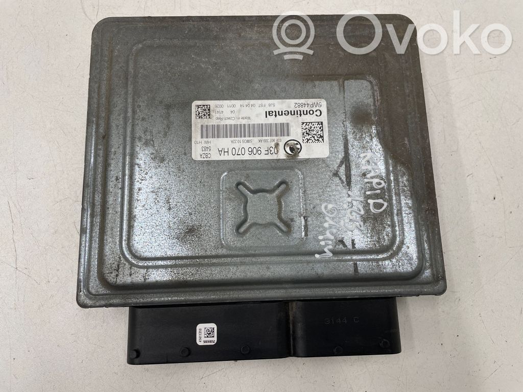 Skoda Rapid (NH) Engine control unit/module 