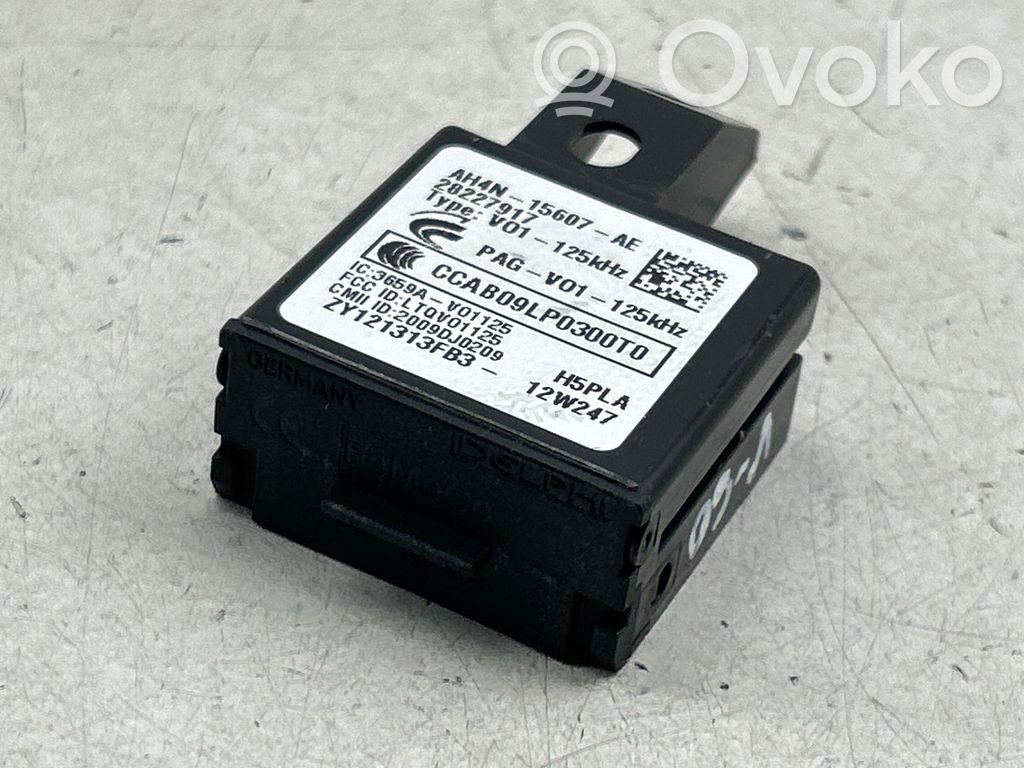 Volvo V60 Keyless (KESSY) go control unit/module 