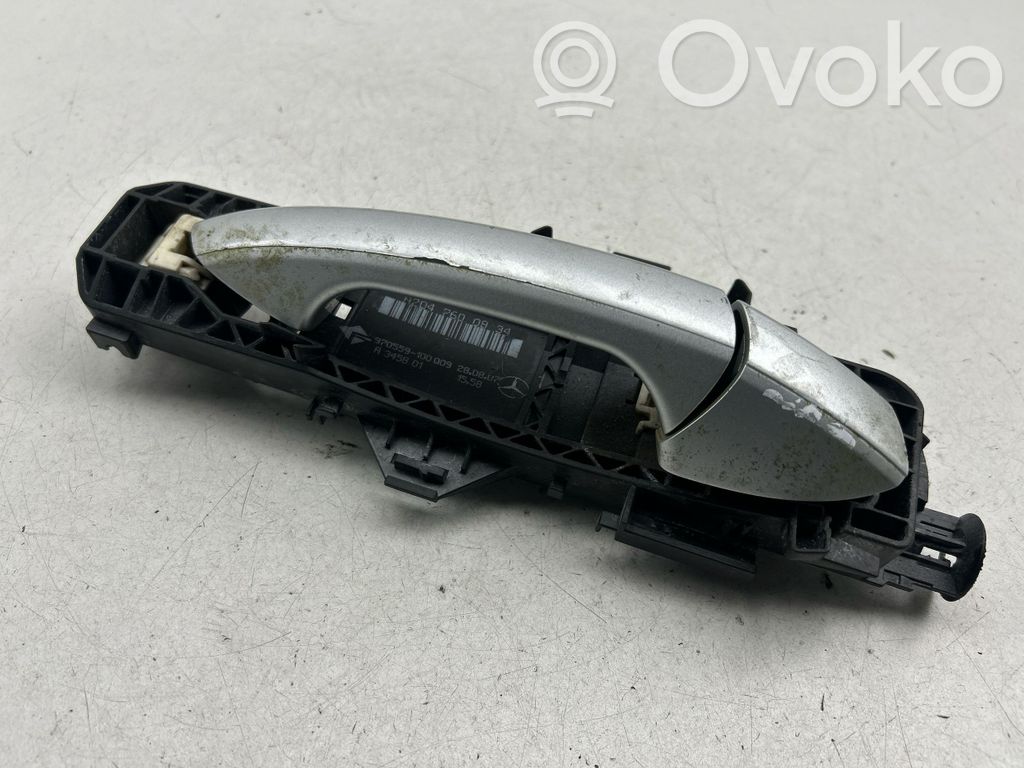 Mercedes-Benz C W204 Klamka zewnętrzna drzwi przednich 