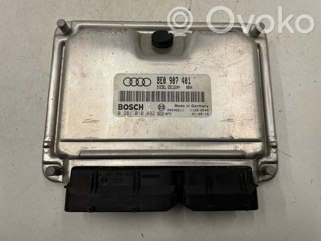 Audi A4 S4 B6 8E 8H Engine control unit/module 