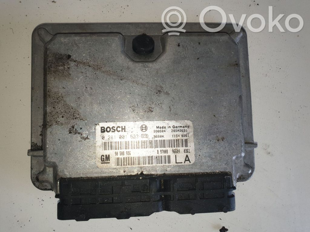 Opel Vectra B Engine control unit/module 