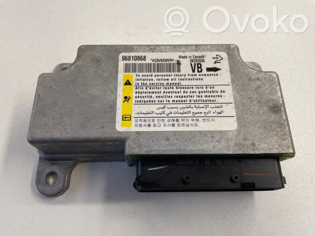 Chevrolet Captiva Airbag control unit/module 