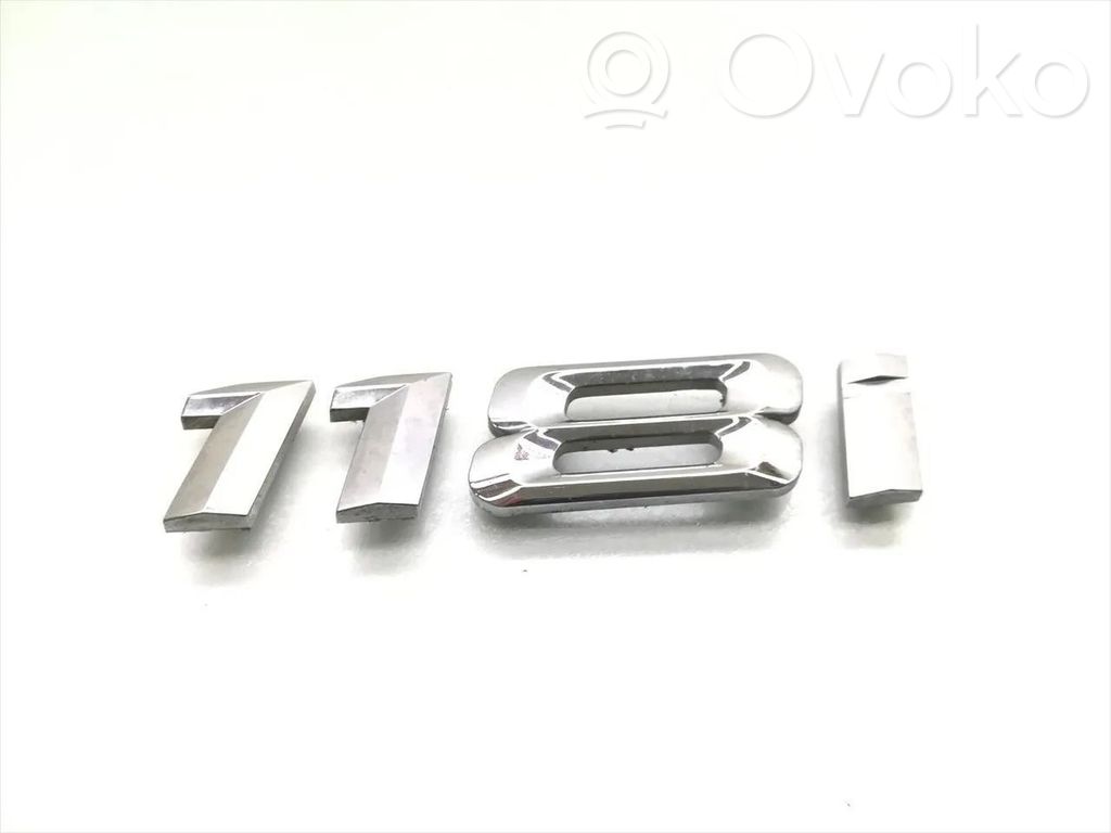 Schriftzug Heckklappe