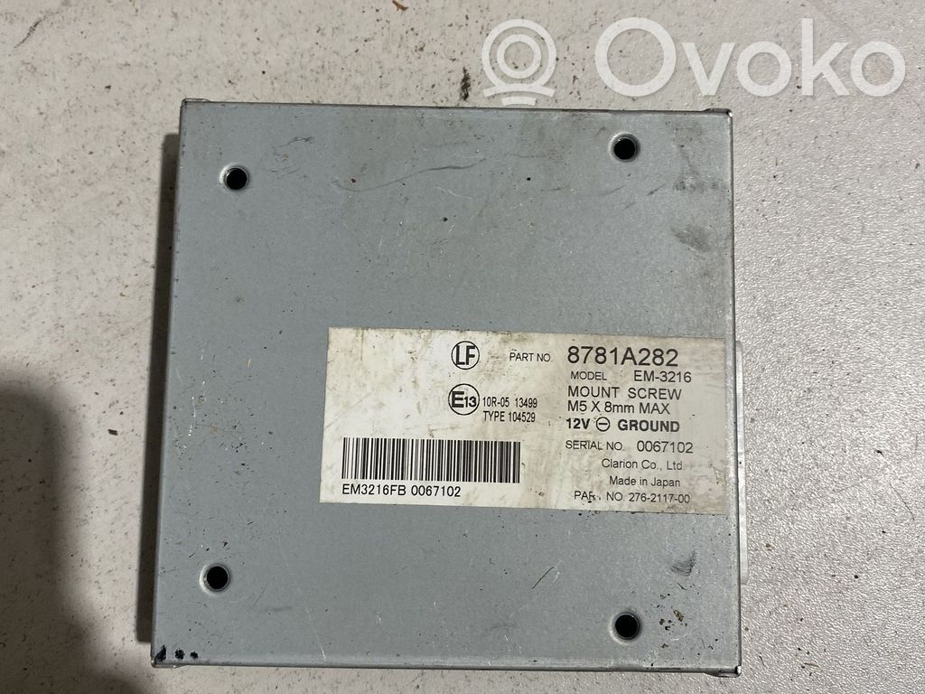 Camera control unit module   8781A282