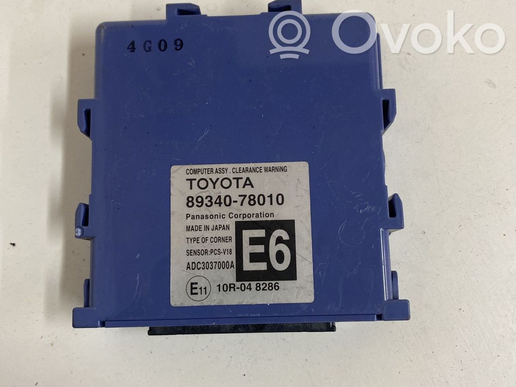 Lexus NX Parking PDC control unit/module 