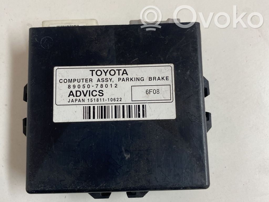 Lexus NX Hand brake control module 