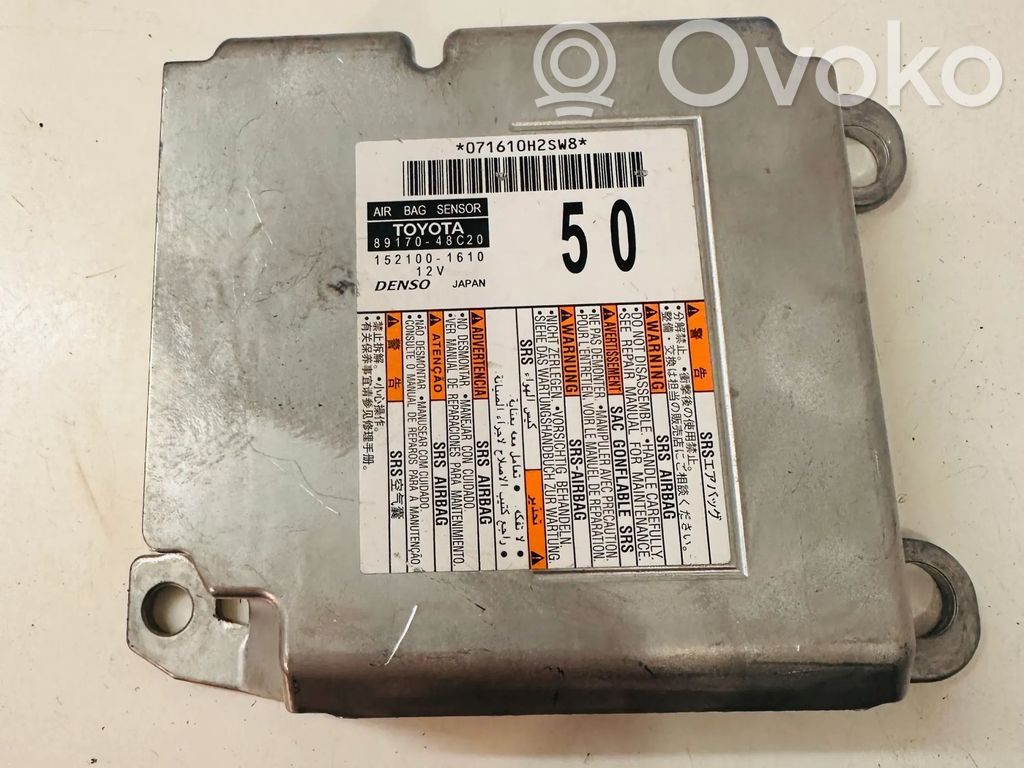 Lexus RX 450H Unitate/modul de comandă airbaguri 