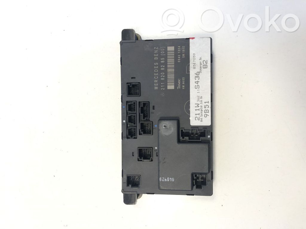 Mercedes-Benz E W211 Door control unit/module 
