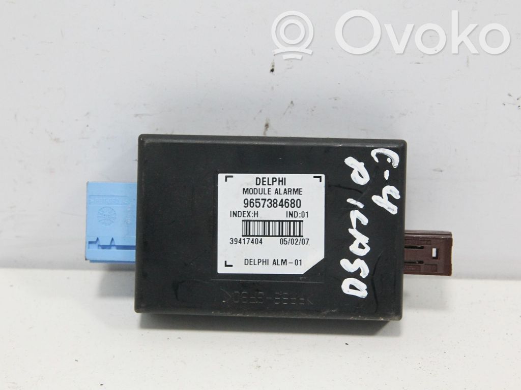 Citroen C4 I Picasso Alarm control unit/module 
