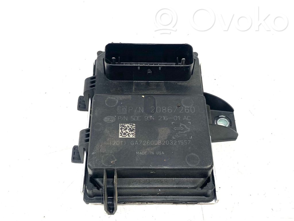 Opel Ampera Fuel injection pump control unit/module 