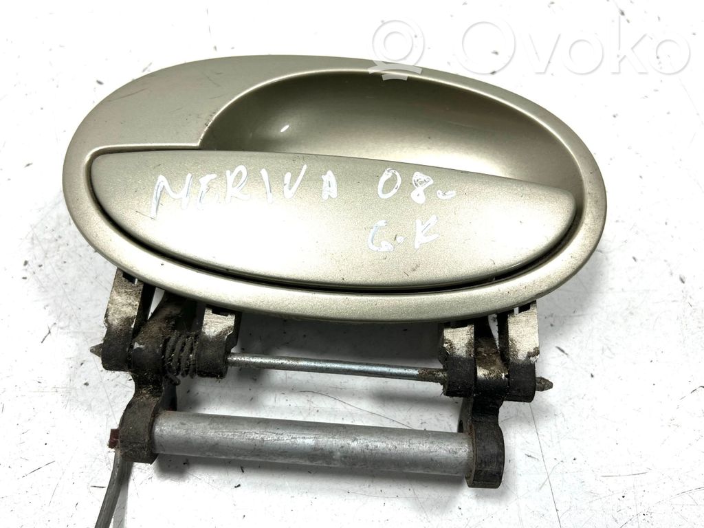 Opel Meriva A Rear door exterior handle 