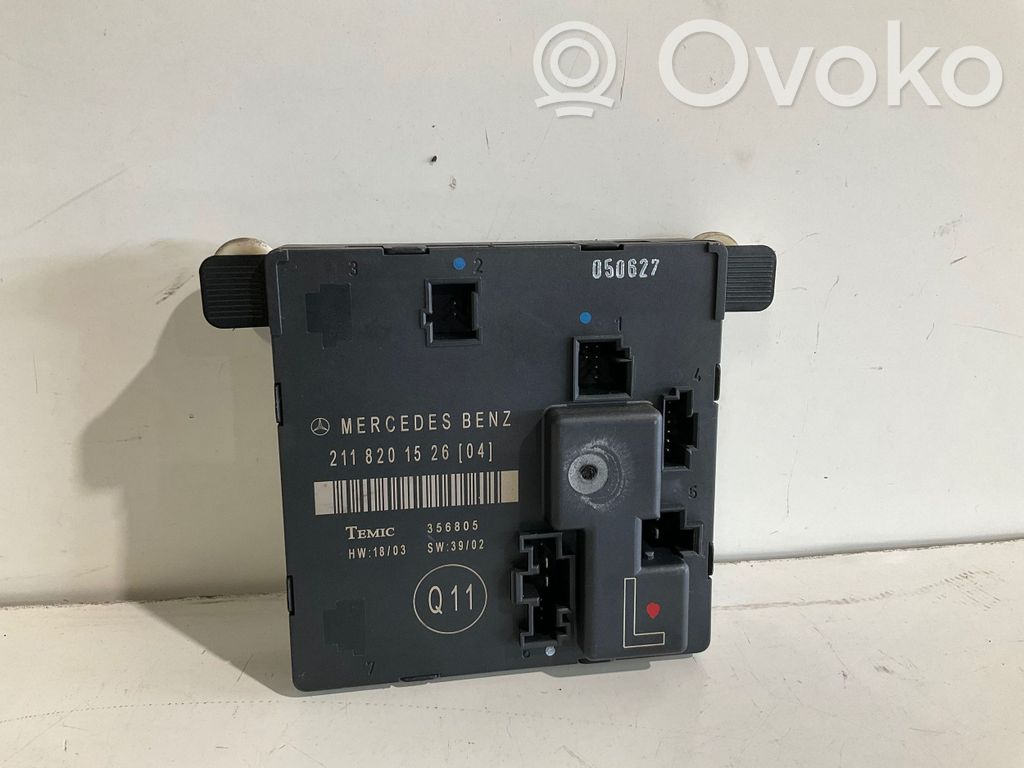 Mercedes-Benz E W211 Door control unit/module 
