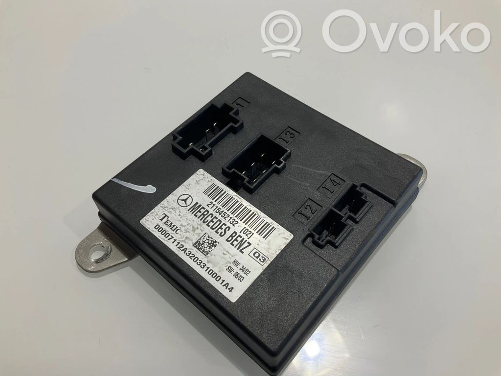 Mercedes-Benz E W211 Comfort/convenience module 