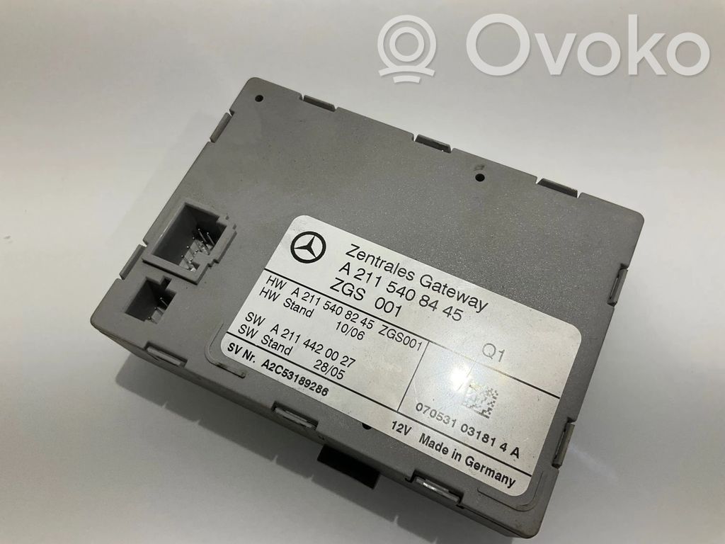Mercedes-Benz CLS C219 Módulo de control Gateway 