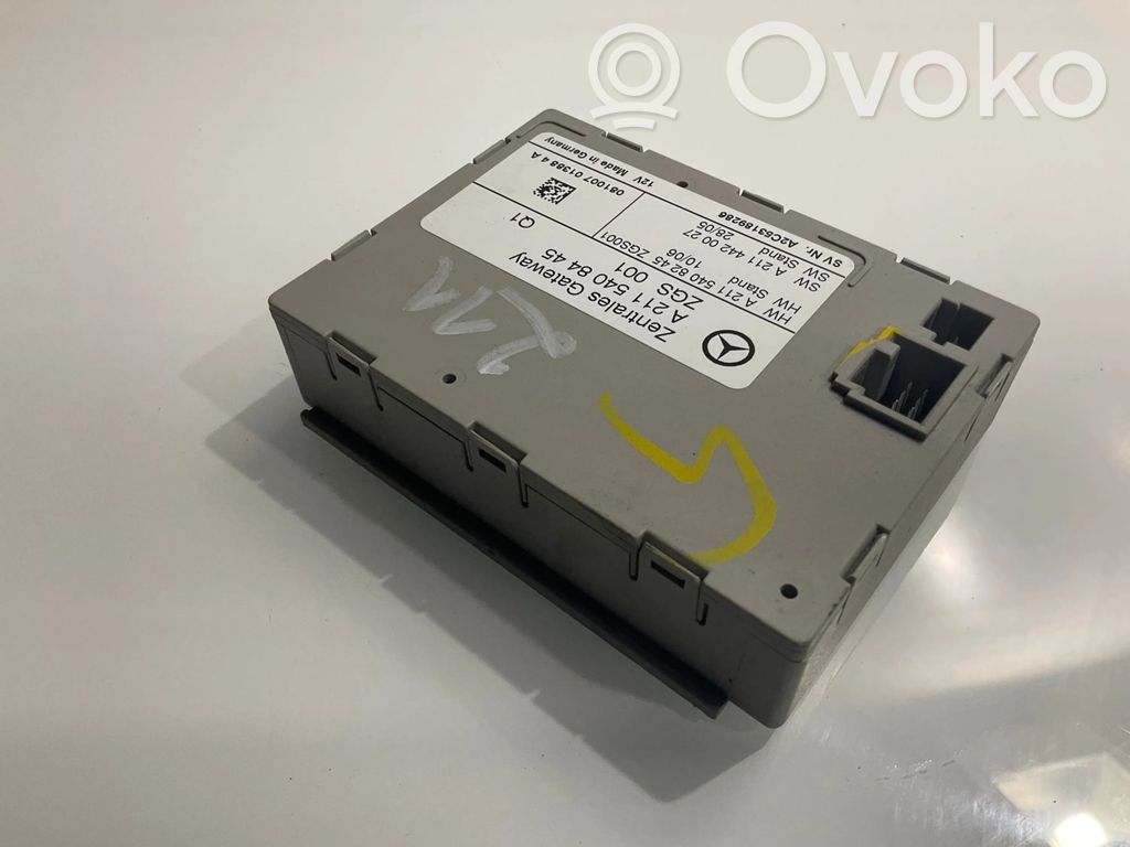 Mercedes-Benz E W211 Módulo de control Gateway 