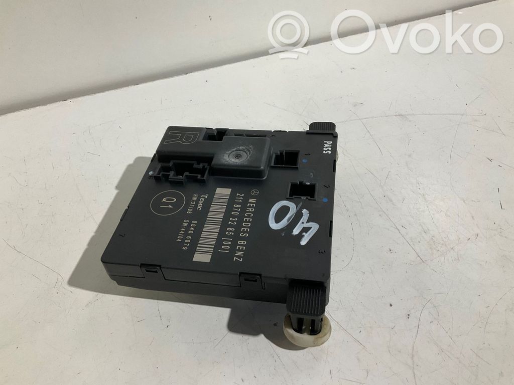 Mercedes-Benz E W211 Door control unit/module 